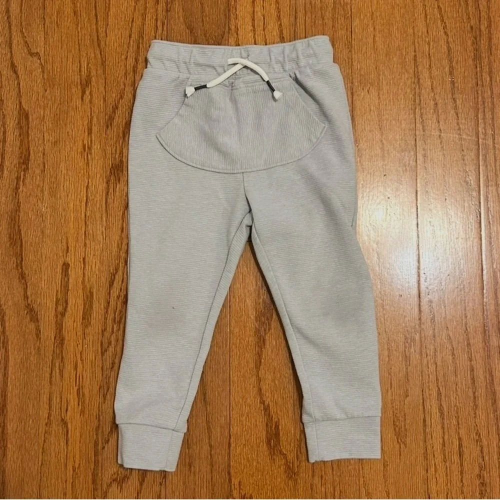 Cat & Jack Toddler Jogger Sweatpants Size 3T Light Gray Elastic Waist